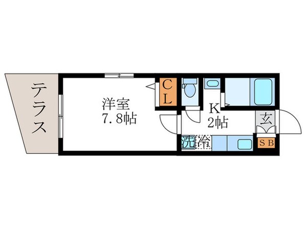 ヴィオレッタの物件間取画像